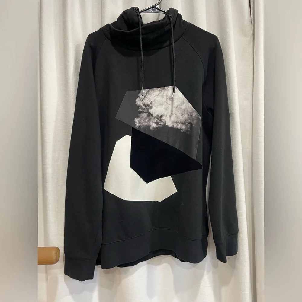 Divided by H&M Hoodie Black Size Large